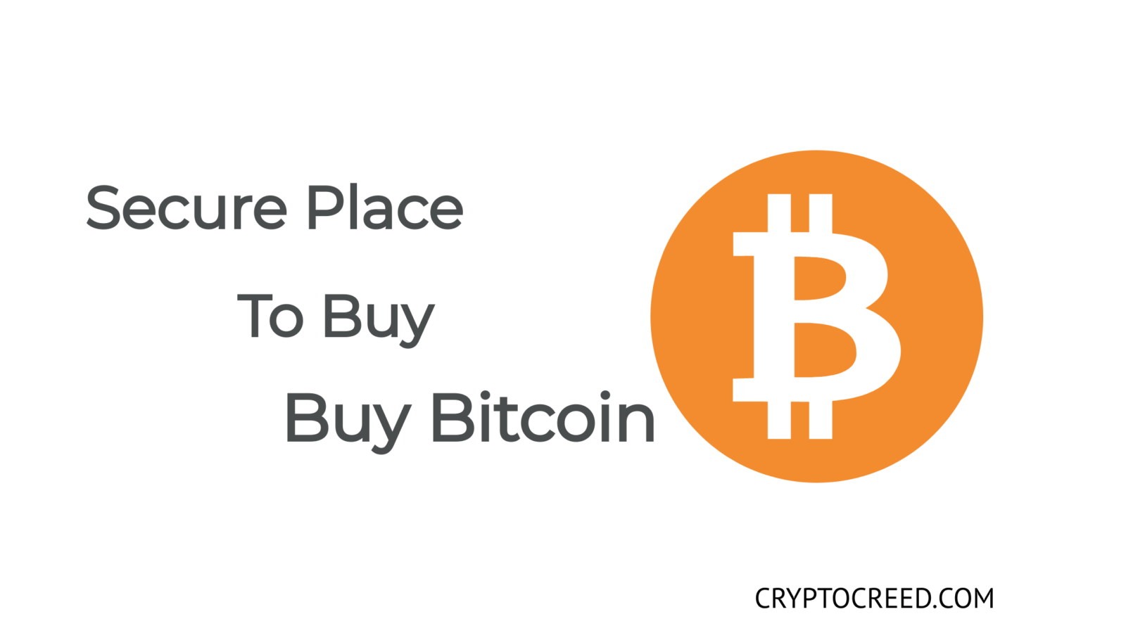 secure place to buy bitcoin