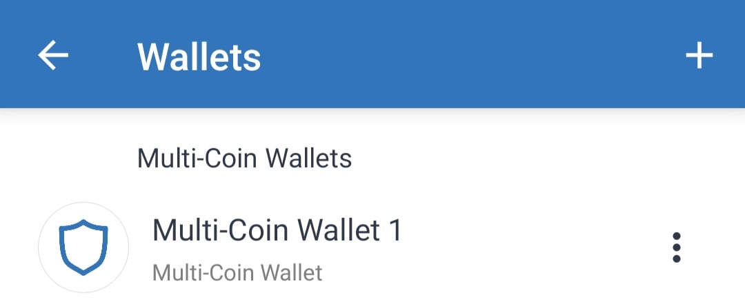 trust wallet multi coin wallets